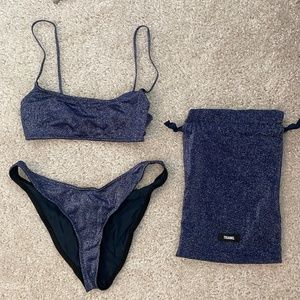 Triangl Mica Sparkle Cheeky Bikini